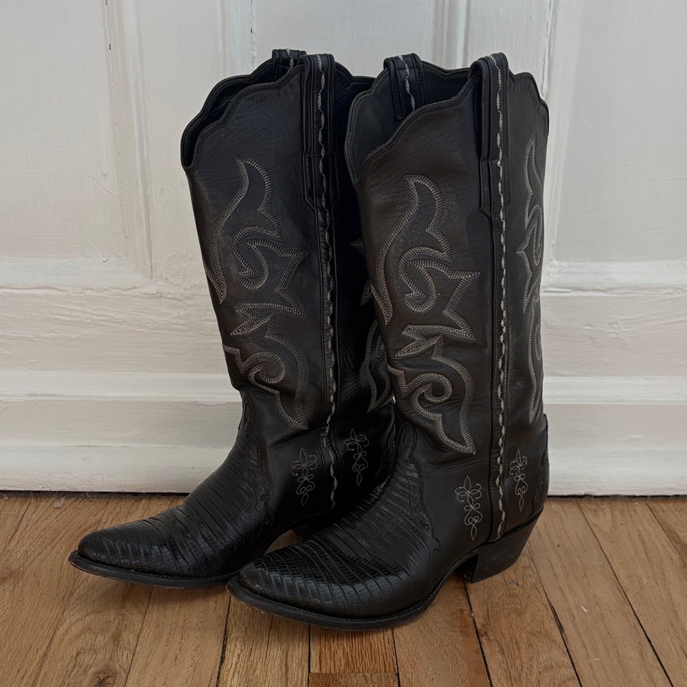 J B Hill Boot Company Cowboy Boots 7 like Lucchese